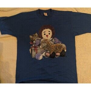 Raggedy Anne Like T Shirt Size Large Jerzees